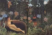 Henri Rousseau The Dream Sweden oil painting artist